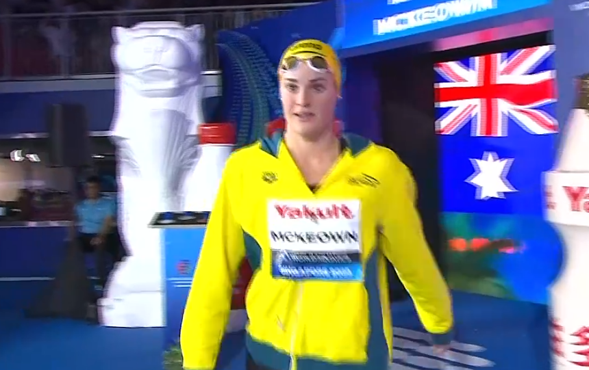 她以, 女子, 世锦赛游泳